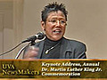 Keynote Speaker: Annual Dr. Martin Luther King,  Jr. Commemoration, UVA