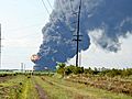 Raw Video: Blasts rock La. chemical plant