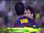 2009/2010 FC Barcelona vs. Racing Santander goals Messi,  Piqué (HQ)