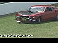 Mustang crash at Sydney POwercruise 2009