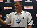 Randy Edsall At UConn Football Media Day