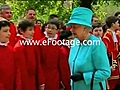 QUEEN ELIZABETH SPEAKS WITH CHILDREN - HD