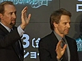 Cage and Bruckheimer meet the fans