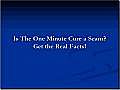 Secret Tecniques To Get Free Stuff The One Minute Cure - Fact or Fiction
