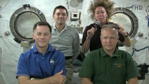 Atlantis astronauts prepare for post-shuttle era