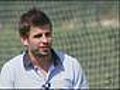 Piqué,  el bromista del Barça