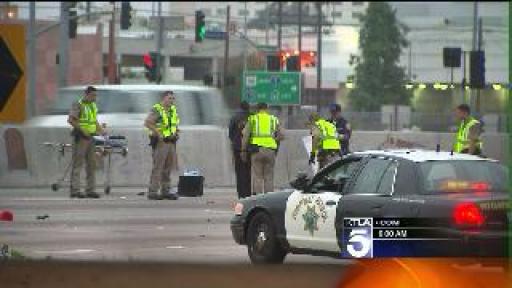KTLA: Pedestrian Struck,  Killed on 101 Freeway - Lynette Romero reports