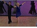 Ballroom Dancing - Cha Cha Crossover Break with Walk Around Turn