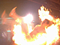Steve-O Lights Himself on Fire (6/14/2011)