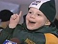 Raw Video: Packers fans rejoice in NFC title