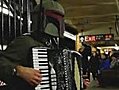 Boba Fett Plays Zelda Song on Accordion