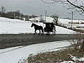 Amish Buggy Skiing