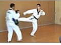 Olympic Taekwondo Cut Kick