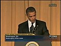 Obama Jokes about Jay Leno’s Rating