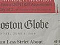 Boston Globe Tailors Print Edition For Three Remaining Subscribers