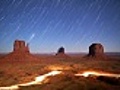 Monument Valley night time lapse