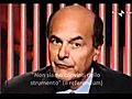 La coerenza di Bersani sulla privatizzazione dell’acqua (Referendum 12\13 Giugno)