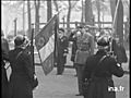 Le Général de Gaulle inaugure l’exposition Le Front des Barbelés