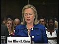 Clinton talks Af-Pak strategy at hearing