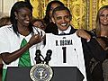 UConn Women Honored at White House