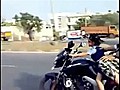 Little Girl Owns Motorcycle