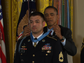 Obama awards Medal of Honor to Afghan vet