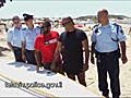 Unidentified object falls on beach in Bat Yam,  Israel.