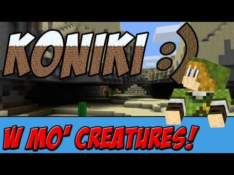 Minecraft - Modyfikacja #2: Mo&#039; Creatures - Oswajanie i rozmnażanie koni