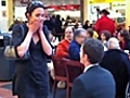 Epic wedding proposal fail