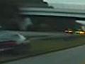 Dash cam films 100mph crash