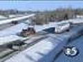 Car Collides With Tanker Truck, Closes Road