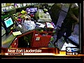 Surveillance video captures convenience store robbery near Fort Lauderdale (NewsChannel 5)