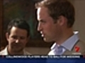 Prince William lends a hand