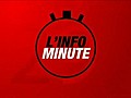 L’Infominute - 25/08/10 - 12h00