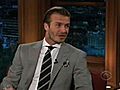 David Beckham: President Obama is &#039;amazing&#039;