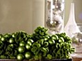 Glistening Green Centerpiece