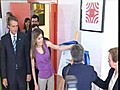 La princesa de Asturias inagura centro para personas sin hogar en Santander