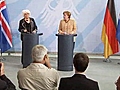Merkel fordert Sparhaushalt von Italien