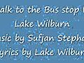 Walk to the bustop by Lake Wilburn.wmv