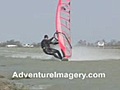 Extreme Sports Stock Footage windsurfing