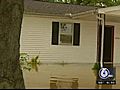 Flood Waters Turn Small Town Into Island