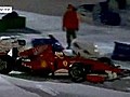 Ferrari schickt Formel-1-Fahrer aufs Eis