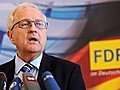 Brüderle wird neuer FDP-Fraktionschef