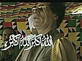 Gaddafi releases audio tape