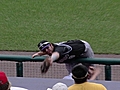 Stewart’s catch in dugout