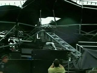 Caught on Tape: Stage Collapses at Concert