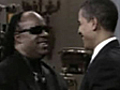 Obama presents Gershwin award to Stevie Wonder