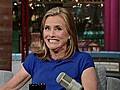 David Letterman - Meredith Vieira on Today