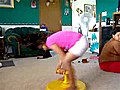 Girl Beats The Sit N&#039; Spin