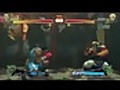 SSFIV - raw Game Play vs Da Bad Seed - Best of Ten